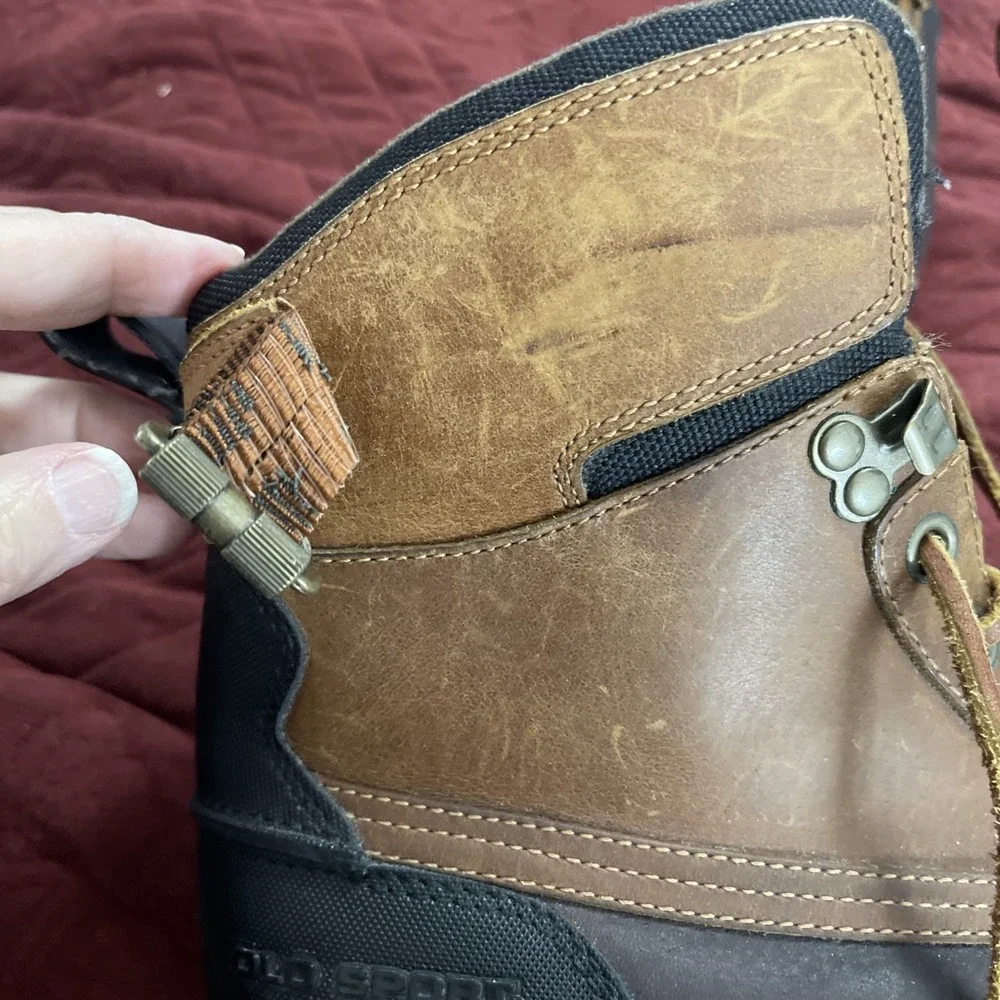 POLO SPORT Duck BOOTS GREAT COND MEN 9.5 D RALPH LAUREN *READ* Snow‎ Work Warm